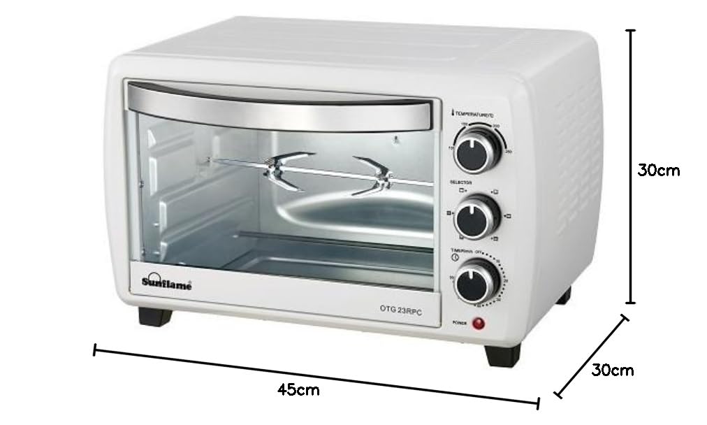 Sunflame OTG 23 Litres – Oven Toaster Griller | Bake, Toast & Grill