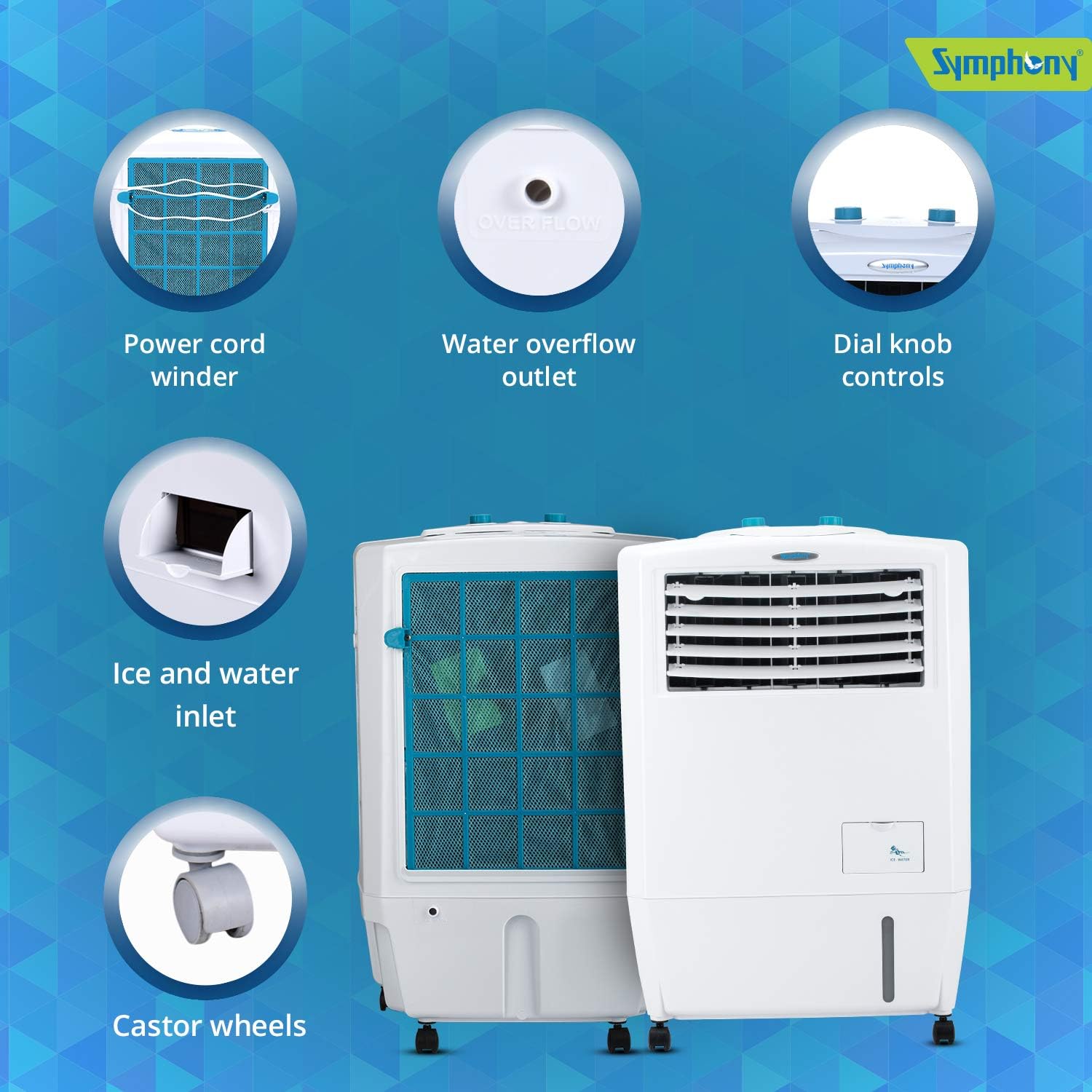 Symphony Mastercool 20 L Personal Air Cooler - OFFPRICE