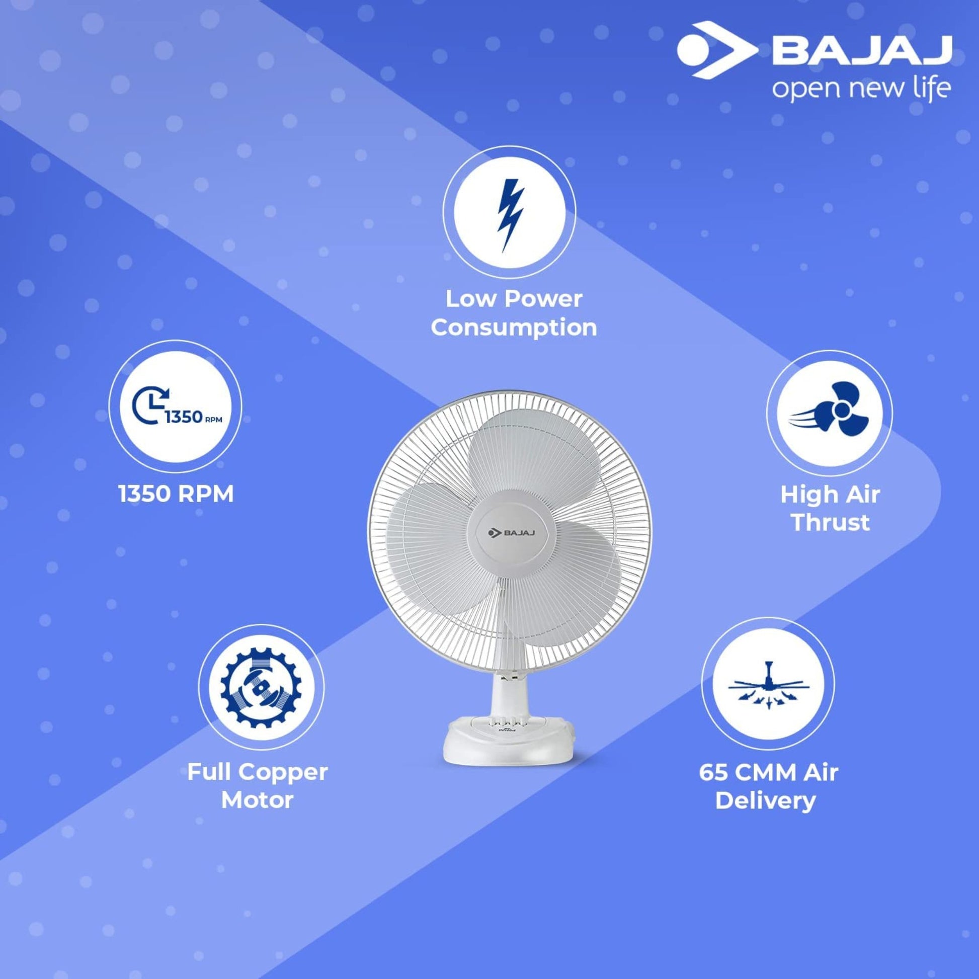 Bajaj Esteem Table Fan - OFFPRICE