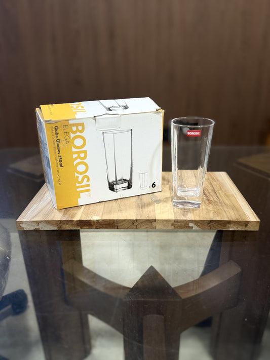 Borosil Elega Quba Glass Set (Tall) - OFFPRICE