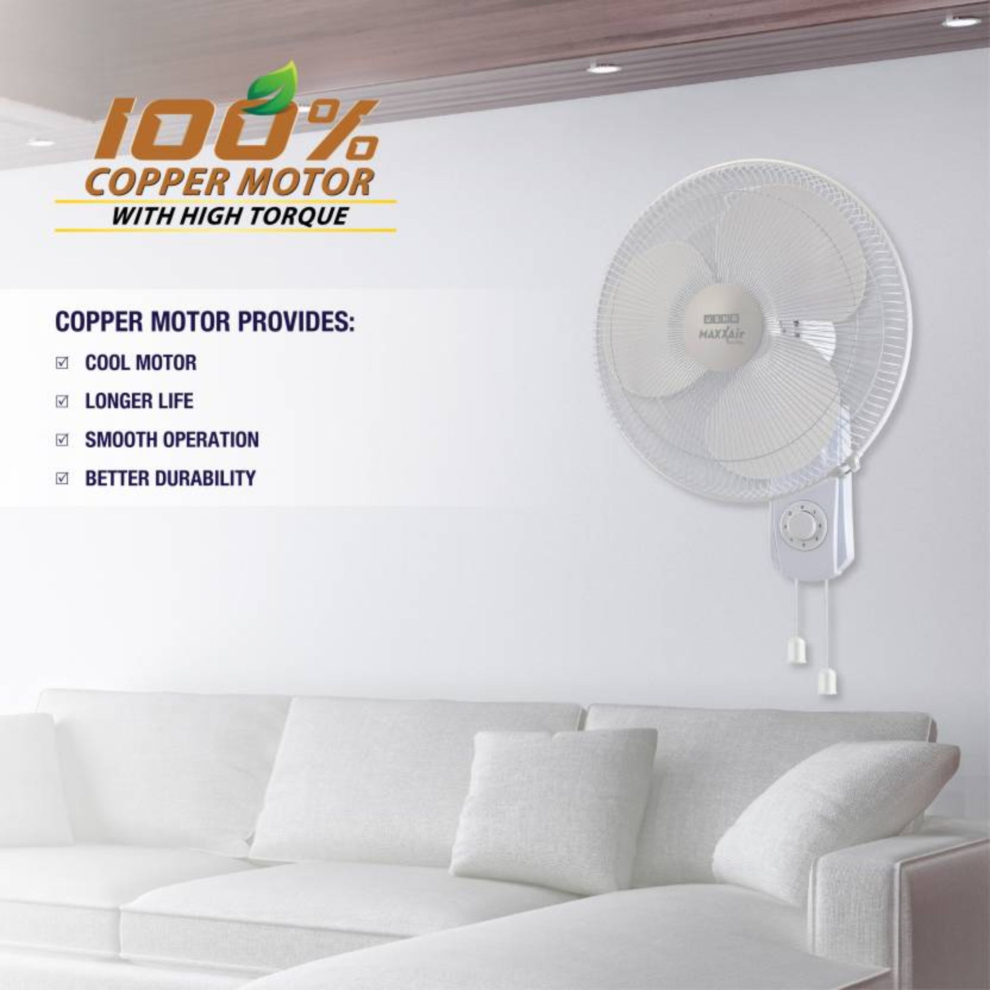 USHA WALL FAN MAXX AIR - OFFPRICE
