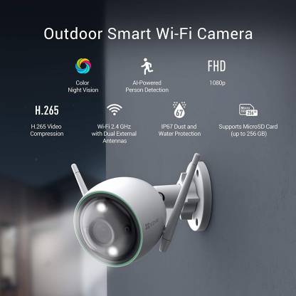 EZVIZ C3N Outdoor Smart WiFi Camera - OFFPRICE