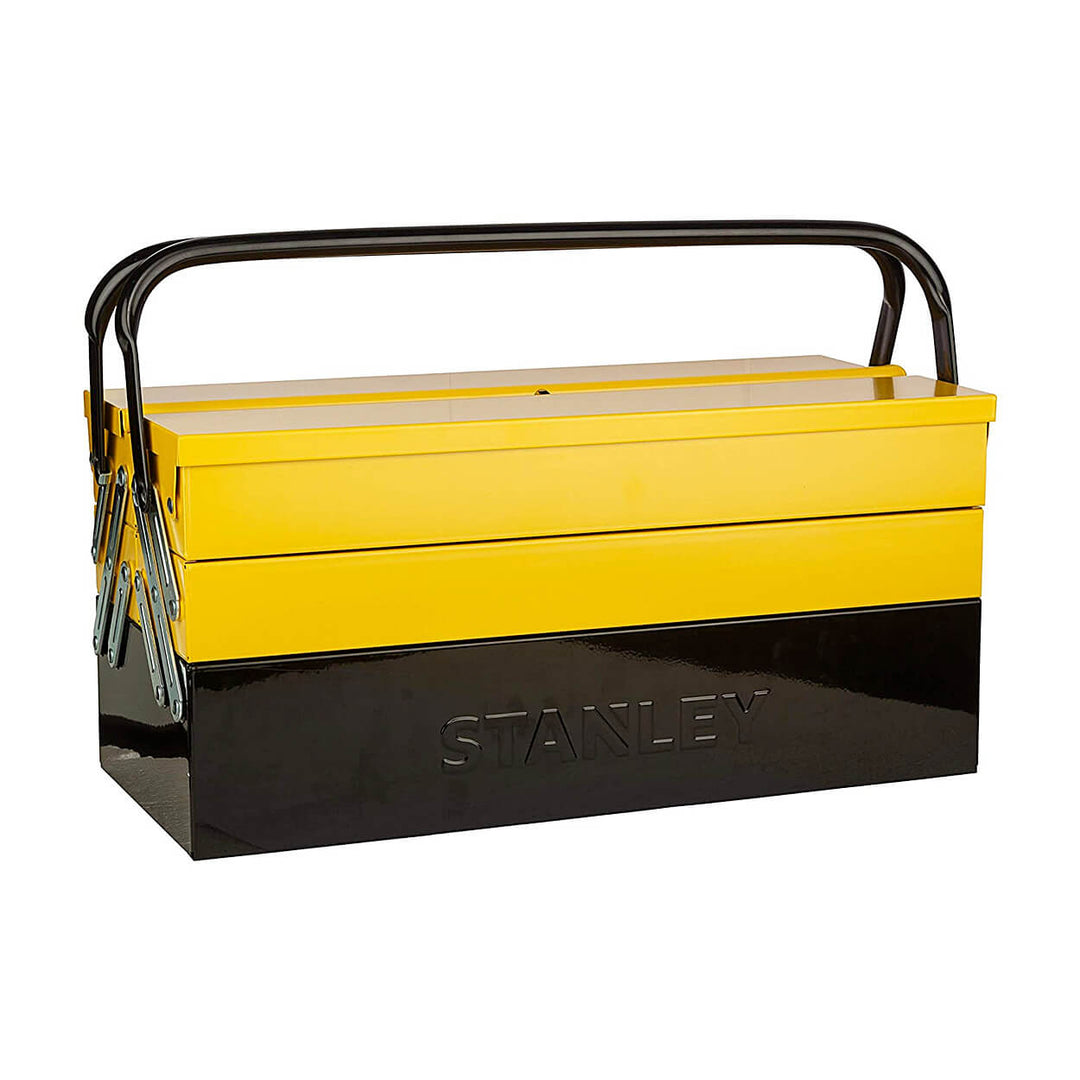 Stanley Heavy Duty Metal Cantilever Tools Box with Double Handle - OFFPRICE