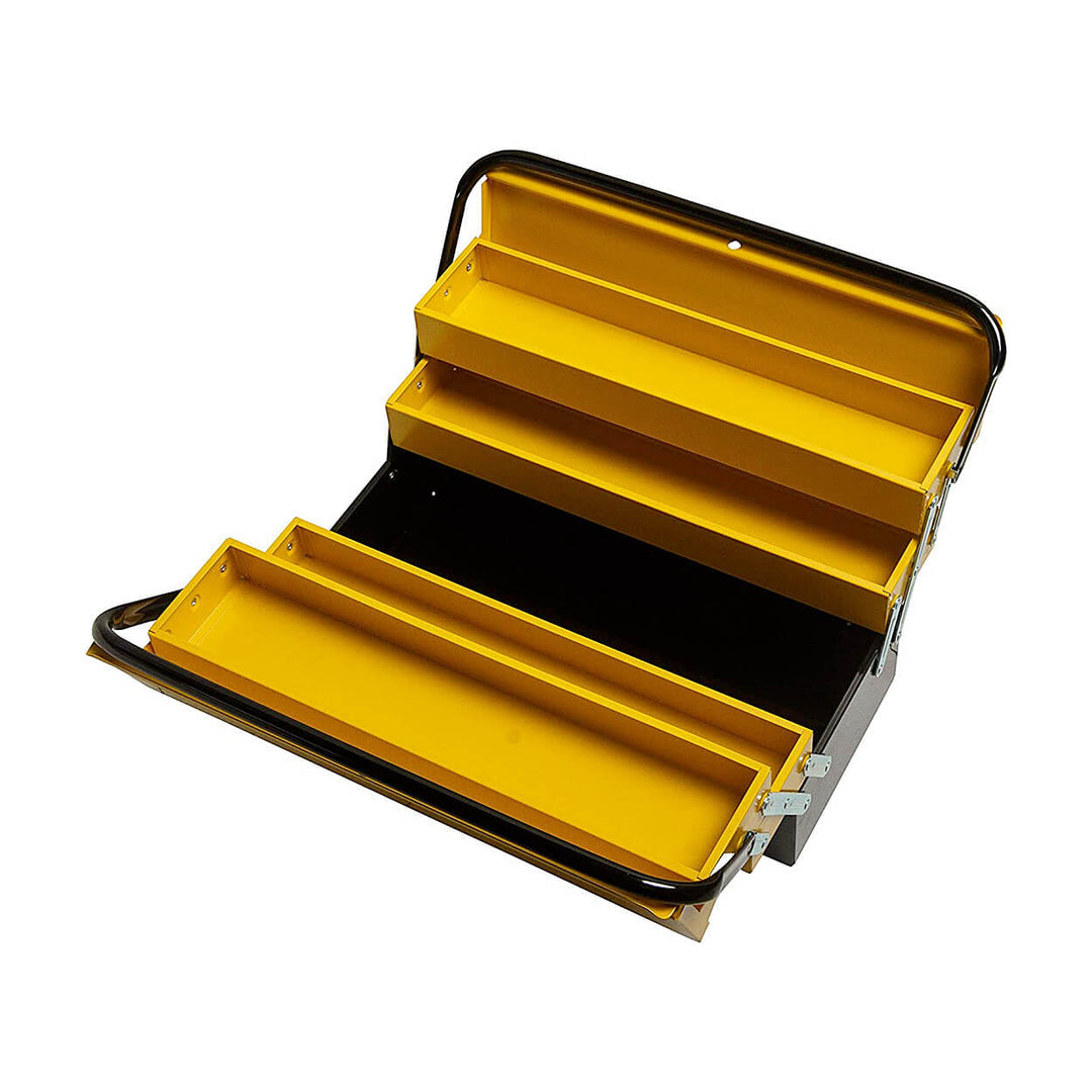 Stanley Heavy Duty Metal Cantilever Tools Box with Double Handle - OFFPRICE